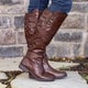 journee collection tori knee high riding boots wide calf