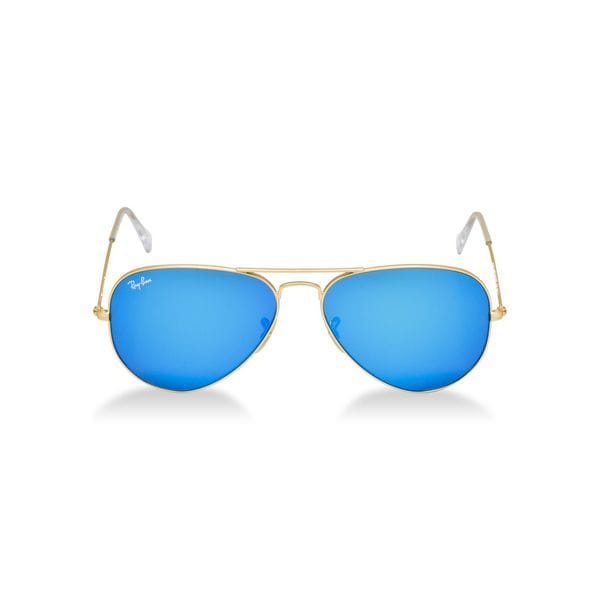 ray ban blue mirror sunglasses