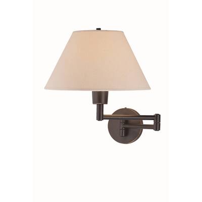 Lite Source Swinger 1-Light Bronze Wall Sconce