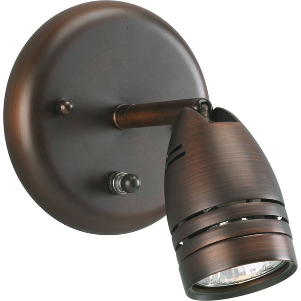 Progress Lighting Bronze 1-light Directional Light Fixture