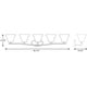 preview thumbnail 2 of 2, Progress Lighting Silvertone Bravo Collection 5-light Brushed Nickel Bath Light