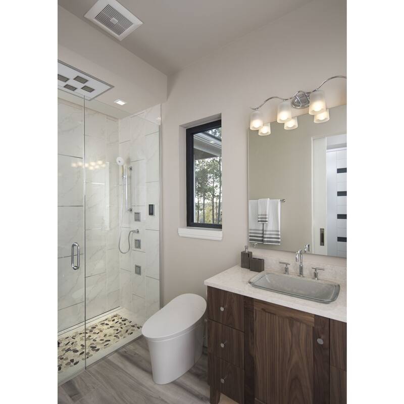 Porch & Den Hanover 4-light Chrome Bath Light