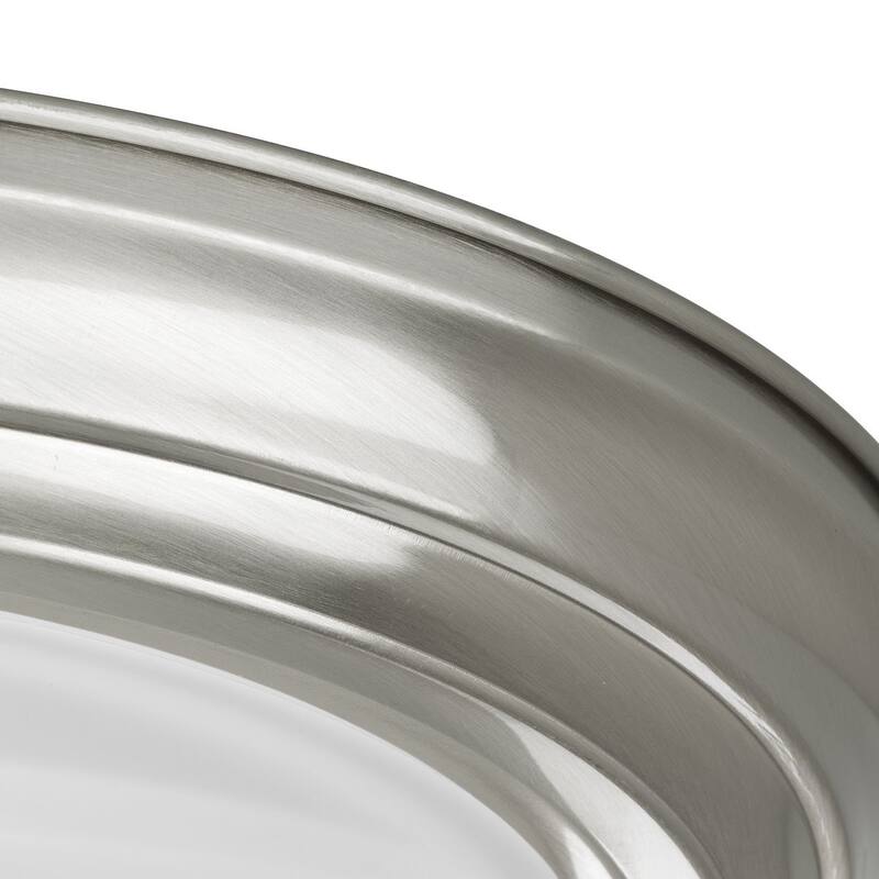 Progress Lighting Silvertone 2-light Semi-flush Mount Fixture