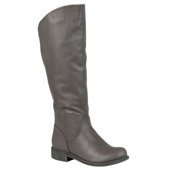 wide calf thigh high riding boots