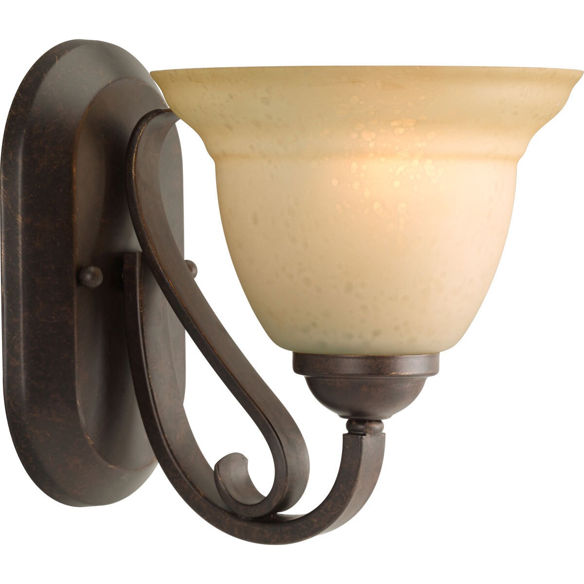 Progress Lighting Bronze Torino Collection 1 Light Forged Bath Progress Lighting Bronze Torino Collection 1 Light Forged Bath