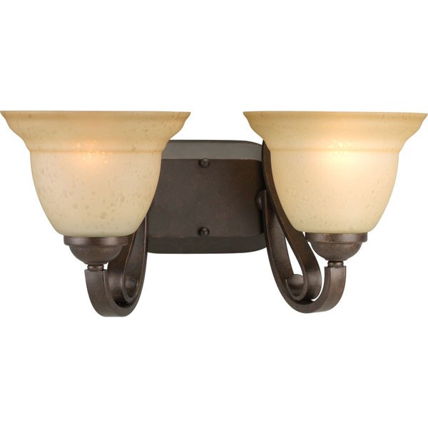Progress Lighting Bronze Torino Collection 2 Light Forged Progress Lighting Bronze Torino Collection 2 Light Forged Bath