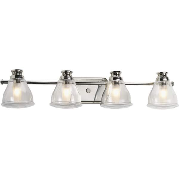 Shop Progress Lighting Silvertone Academy Collection 4 Light