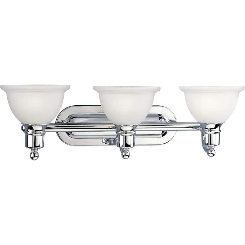 Progress Lighting Silvertone Madison 3-light Bath Light