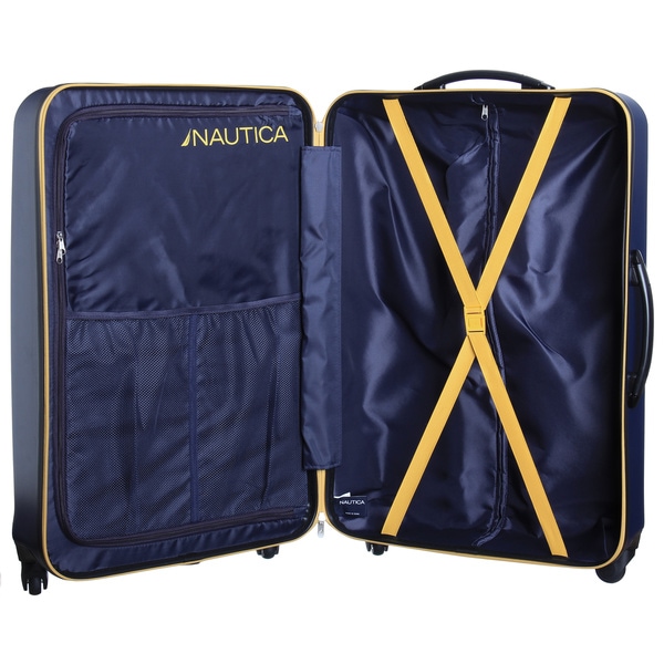 nautica 28 hardside spinner luggage