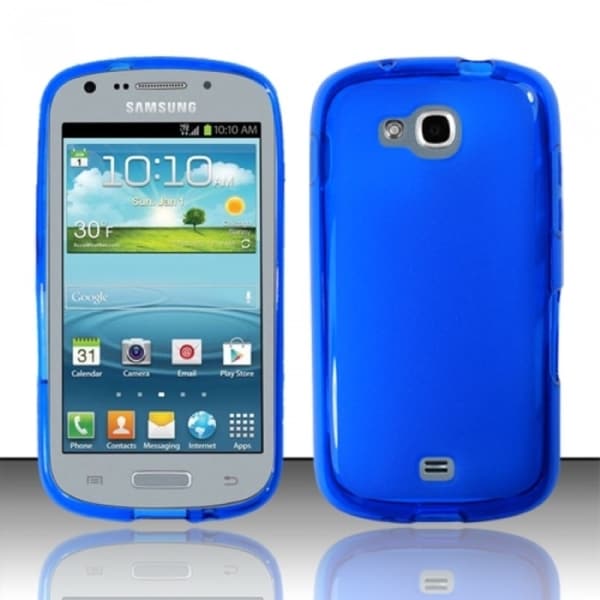 INSTEN Dust Proof TPU Rubber Phone Case Cover for Samsung Galaxy Axiom