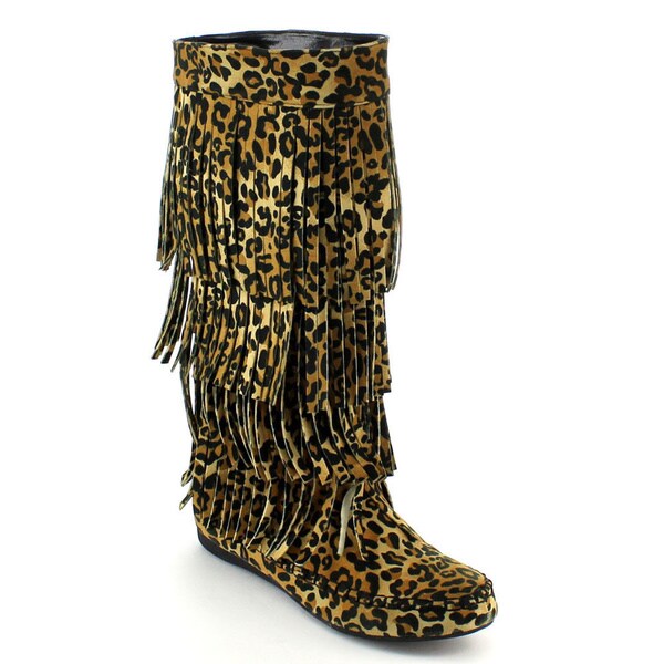 mudd fringe boots