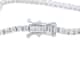 14k White Gold 3ct TDW Flexible Diamond Tennis Bracelet