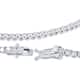14k White Gold 3ct TDW Flexible Diamond Tennis Bracelet