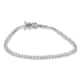 14k White Gold 3ct TDW Flexible Diamond Tennis Bracelet