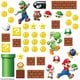 preview thumbnail 2 of 1, Nintendo - Super Mario Build a Scene Peel and Stick Wall Decals