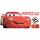 preview thumbnail 2 of 1, Disney Lightning McQueen Number 95 Peel and Stick Giant Wall Decals