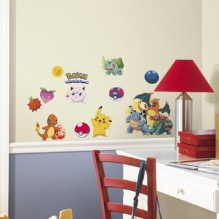 Iconic Pokemon Peel and Stick Wall Decals