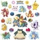 preview thumbnail 2 of 1, Iconic Pokemon Peel and Stick Wall Decals