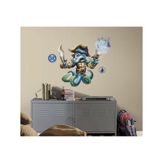 Skylanders SWAP Force Wash Buckler Peel and Stick Giant Wall Decals - Wash Buckler