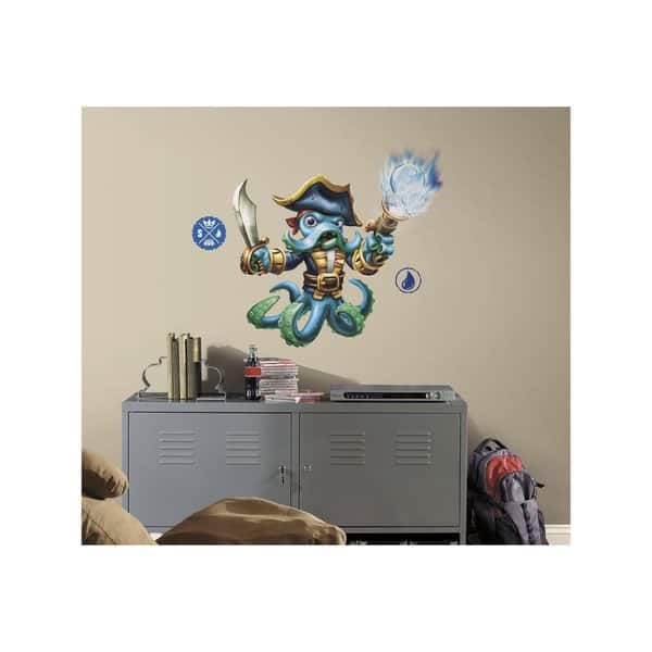 slide 2 of 3, Skylanders SWAP Force Wash Buckler Peel and Stick Giant Wall Decals - Wash Buckler