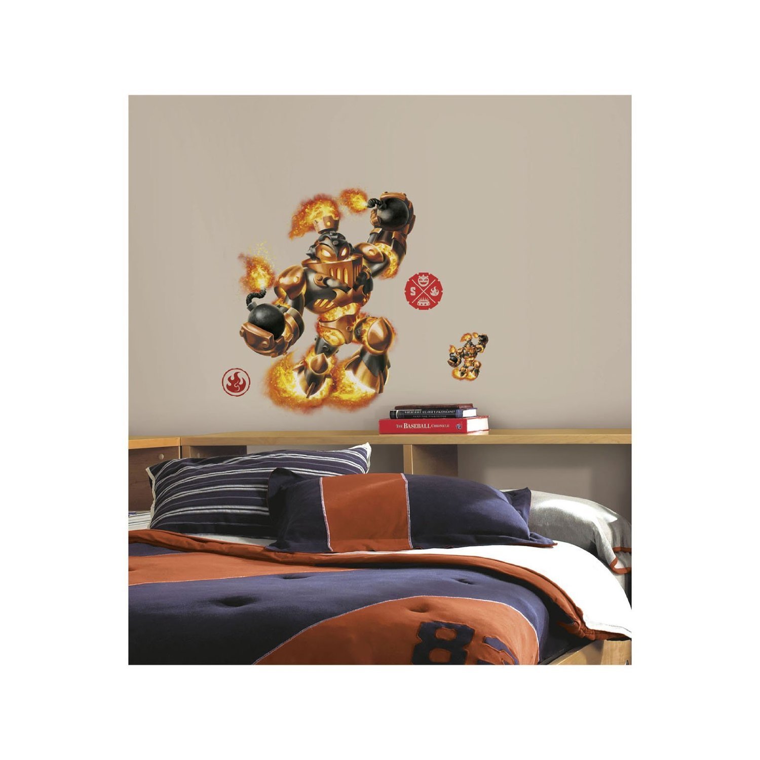 Skylanders Swap Force Blast Zone Peel And Stick Giant Wall Decals Overstock 9352700