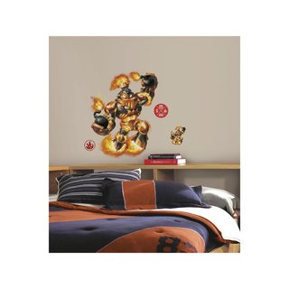 Skylanders SWAP Force Blast Zone Peel and Stick Giant Wall Decals