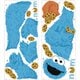 preview thumbnail 2 of 1, Sesame Street - C is for Cookie Monster Peel and Stick Giant Wall Decals