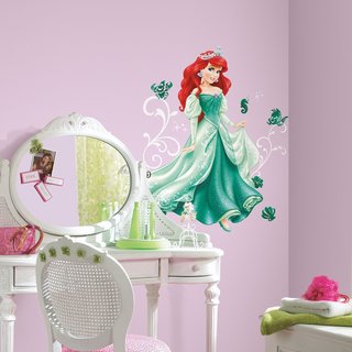 Disney Princess Ariel Peel and Stick Giant Wall Decals