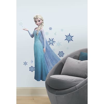 Disney Frozen Elsa Peel and Stick Giant Wall Decals by RoomMates