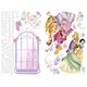 preview thumbnail 2 of 1, Disney Princess Collage Peel & Stick Wall Decals with Personalization