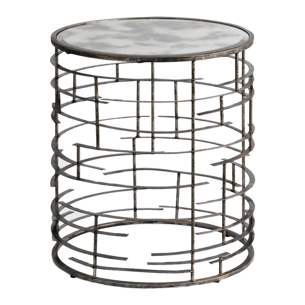 Ren Wil Magellan Sculptural Metal Accent Table - Bronze
