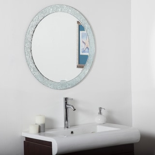 Molten Bathroom Round Mirror