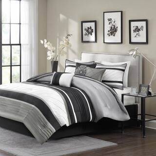slide 1 of 1, Madison Park Anderson 7-Piece Comforter Set