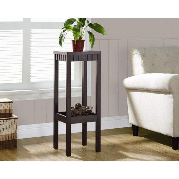 Cappuccino Plant Stand Free Shipping Today Overstock