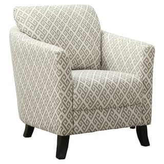 Gray White Chair at Overstock.com