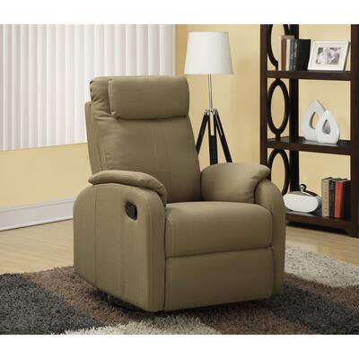 Light Brown Rocking Chair Light Brown Linen Fabric Swivel Rocker Reclining Chair - Overstock ...