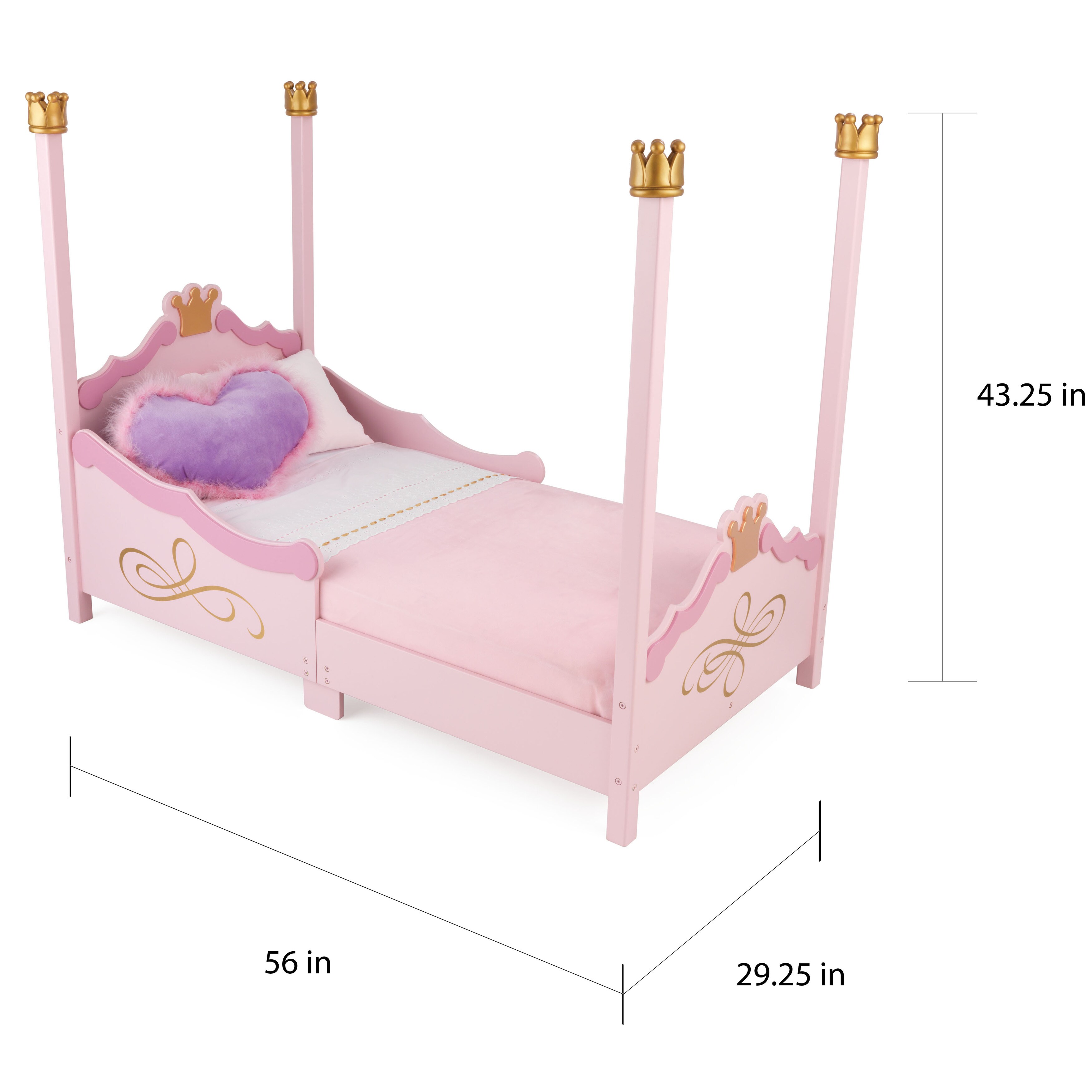 kidkraft princess bedroom set