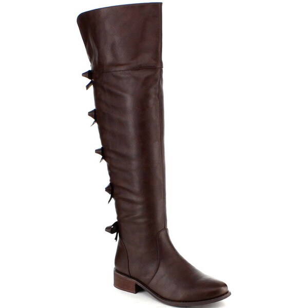 Shop Yoki Kristen 2 Women's Over-the-knee Riding Boots - Free Shipping ...