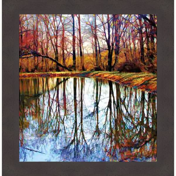 Framed Artwork - Autumn Mosaic - Carl Gethmann
