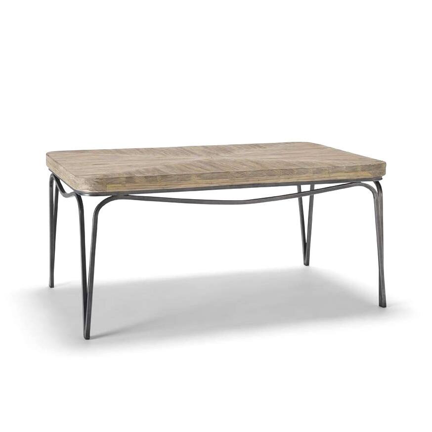 Bingham Distressed Wood Coffee Table