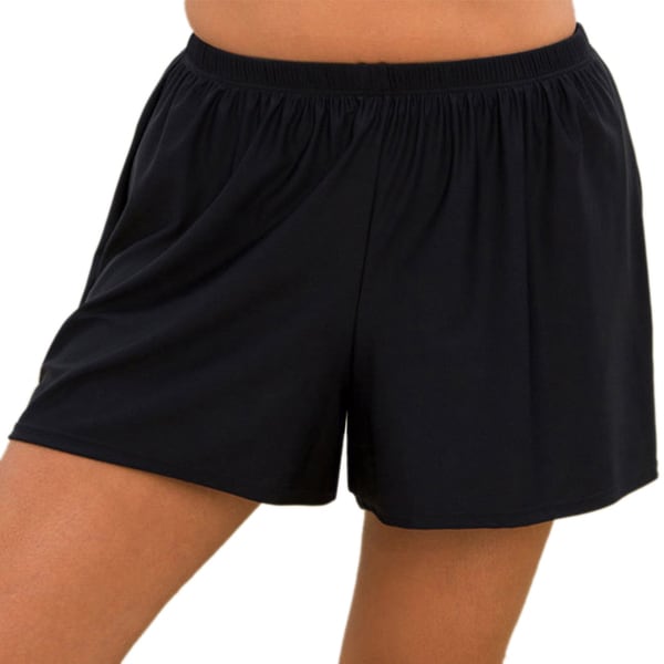 women's plus size swimsuits with shorts