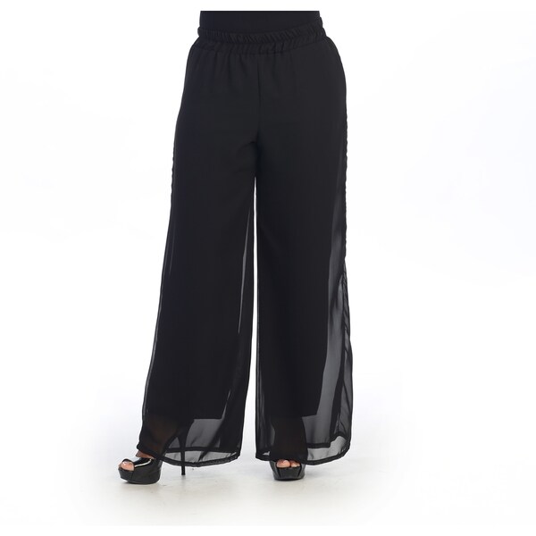 plus size sheer pants