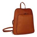 David King Leather 324 Backpack Tan