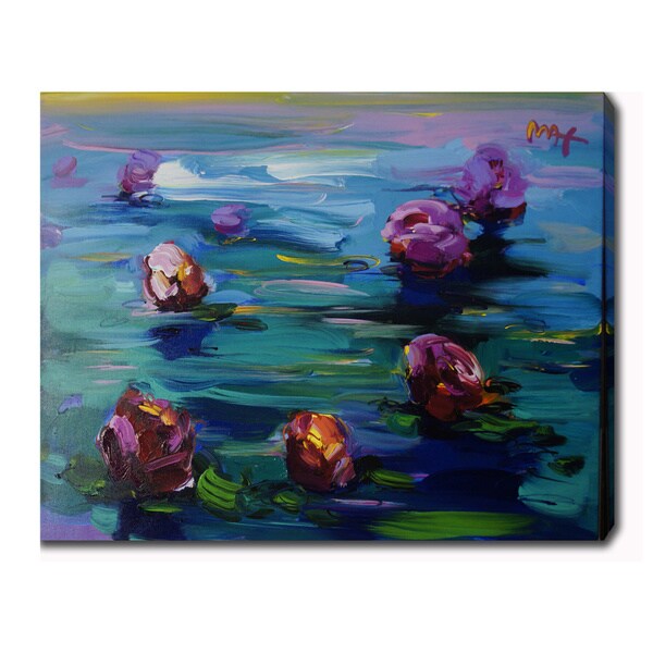 Claude Monet Water Lilies Oil on Canvas Art