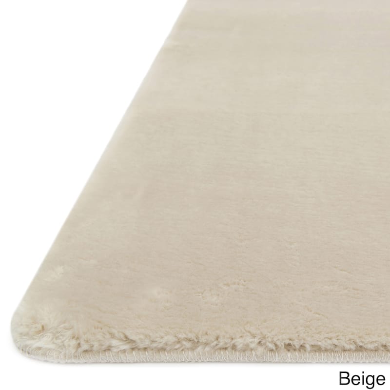 Hampton Plush Bath Rug - 27 x 45 - Beige