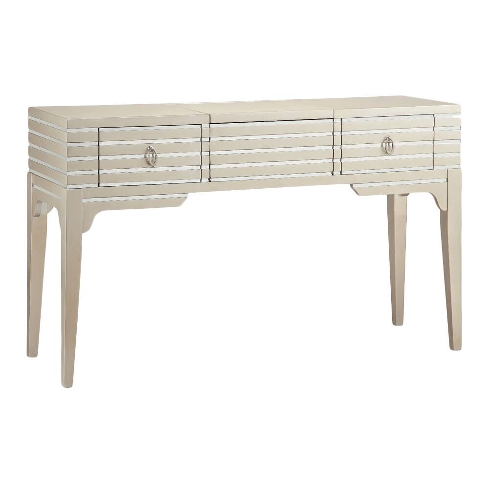 Foxy Champagne/ Mirrored Vanity Table