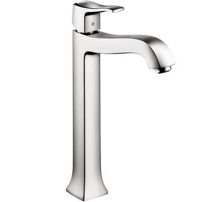 Hansgrohe Metris C Vessel Bathroom Faucet, Lever Handle - 23.74" x 13.5" x 3.74"