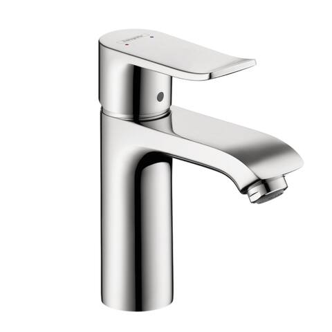 Hansgrohe Metris Single-Hole Bathroom Faucet, Lever Handle - 16.5" x 9.76" x 2.87"
