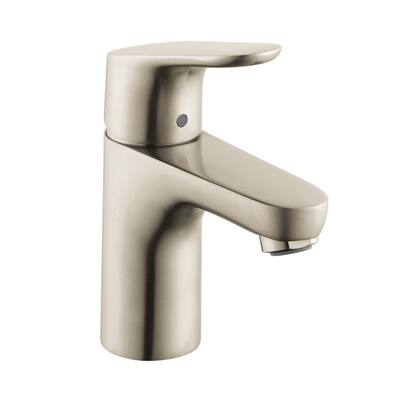 Hansgrohe Focus E 100 Single Hole Brushed Nickel Faucet