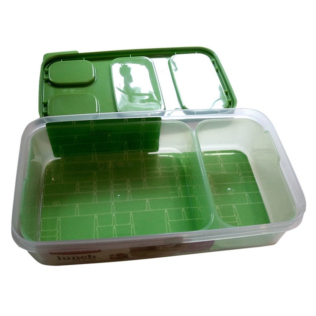 Shop Rubbermaid Lunch Blox Entree Container With Dividers - rubbermaid freezer blox food storage container